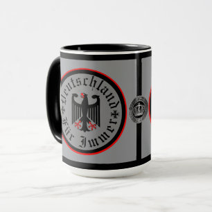 Germany/Deutschland Forever/black eagle/iron cross Mug