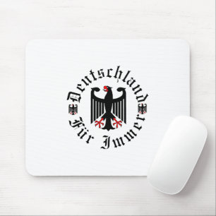 Germany/Deutschland Forever/federal black eagle Mouse Pad