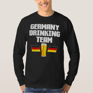 Germany Drinking Team German Volksfest Deutsche Be T-Shirt