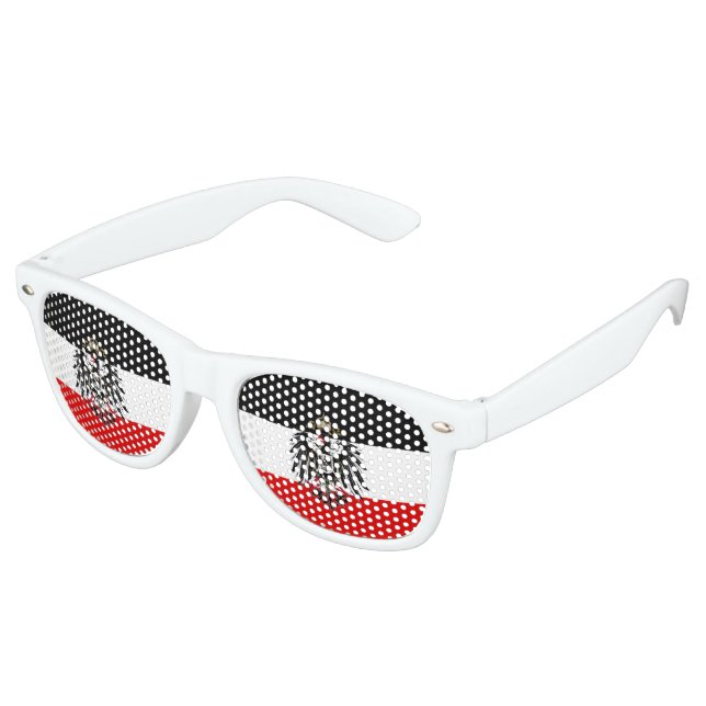 Germany Eagle Vintage Retro Sunglasses (Angled)