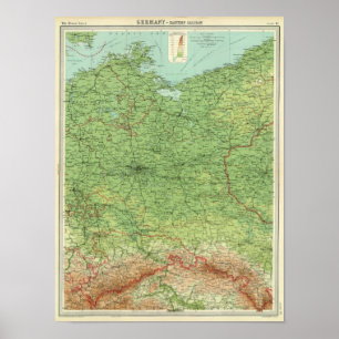 Germany eastern section poster