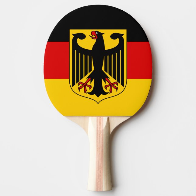 germany emblem ping pong paddle (Front)