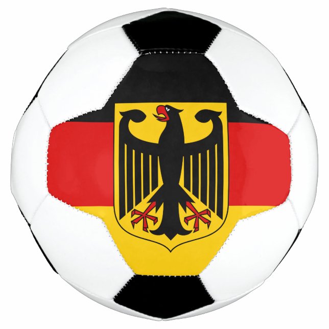 germany emblem soccer ball (Front)