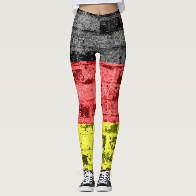 Germany Flag #2 Leggings (Front)