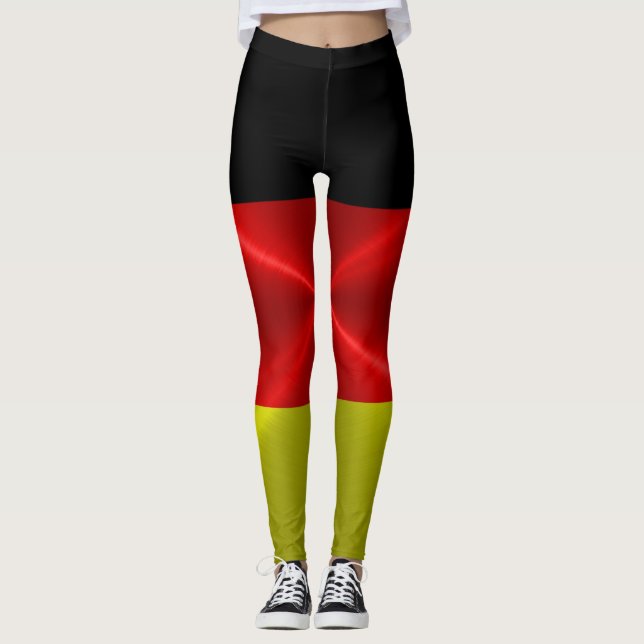 Germany Flag #5 Leggings (Front)