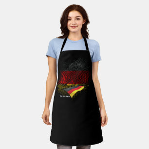 Germany flag apron