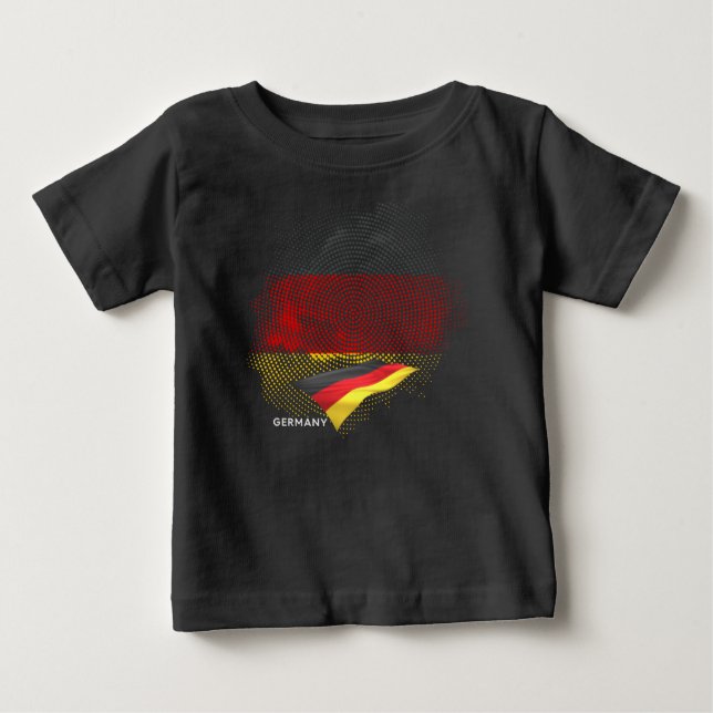 Germany flag baby T-Shirt (Front)