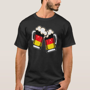 Germany Flag Beer Mug   Cool German Beer T-Shirt