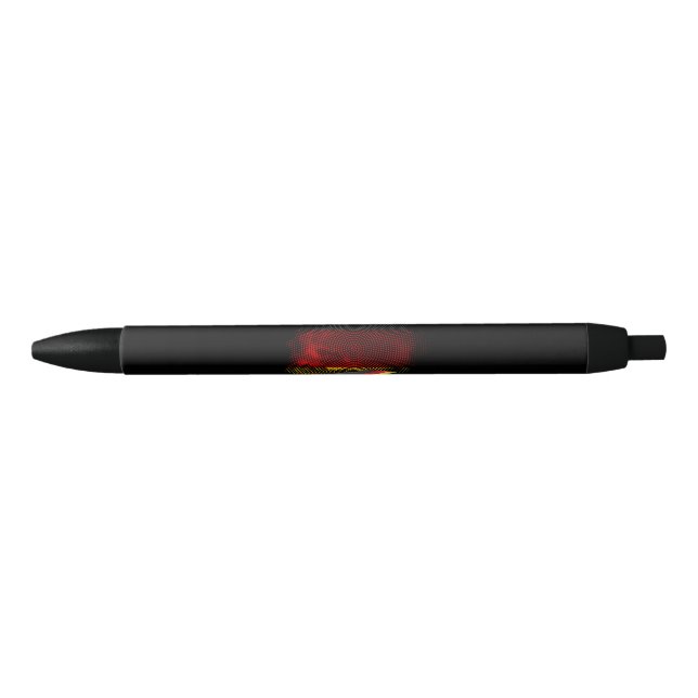 Germany flag black ink pen (Front)