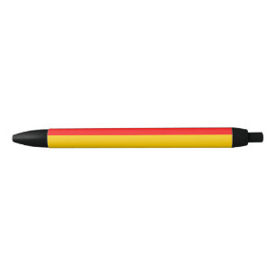 Germany flag black ink pen