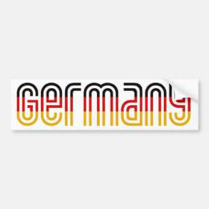 Germany Flag! Bumper Sticker