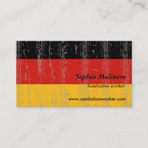 Germany Flag Business Card