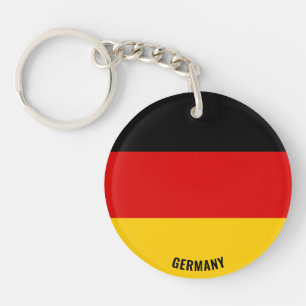 Germany Flag Charming Patriotic Key Ring