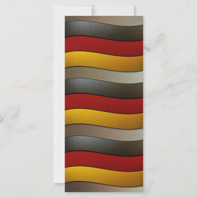 Germany Flag Colours-Chrome by Shirley Taylor (Front)