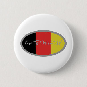 Germany Flag design! 6 Cm Round Badge