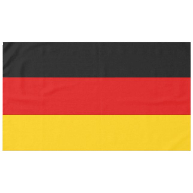Germany flag - Deutschland Tablecloth (Front (Horizontal))