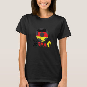 Germany Flag Football Team Germany Game Goal Score T-Shirt