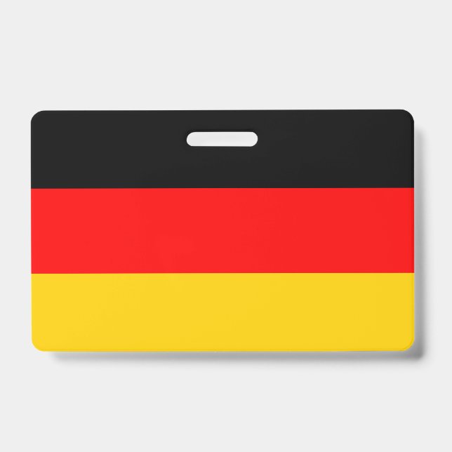 Germany Flag ID Badge (Front)