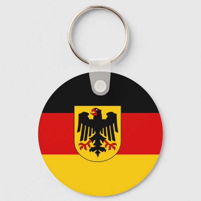 Germany Flag Key Ring (Front)