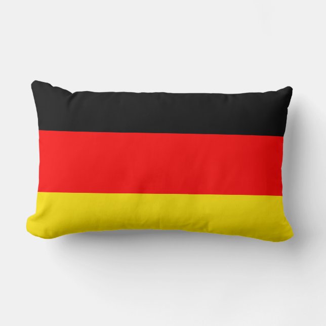 Germany Flag Lumbar Cushion (Front)