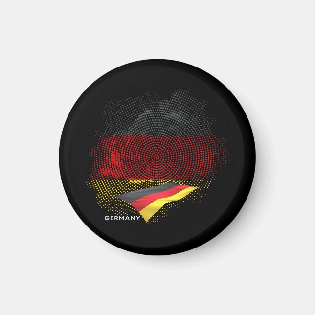 Germany flag magnet (Front)