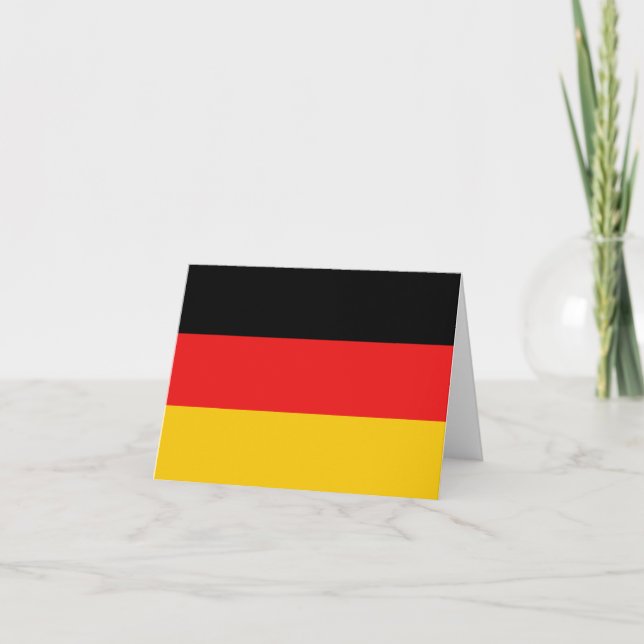 Germany Flag Notecard (Front)
