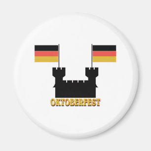 Germany Flag Oktoberfest Magnet