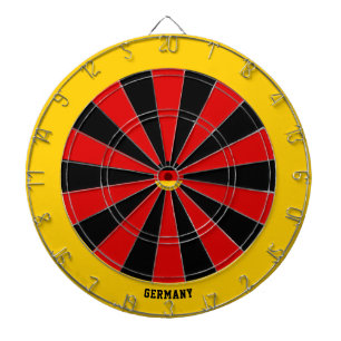 Germany Flag Patriot's Bullseye Dartboard