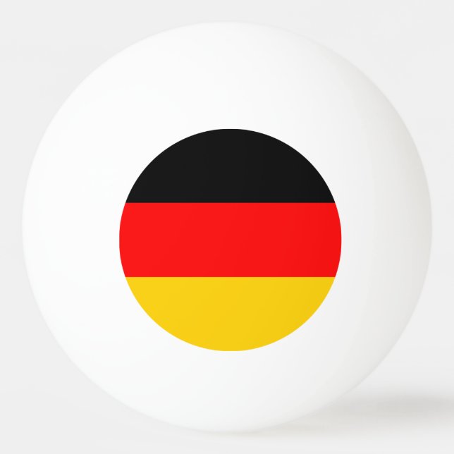 Germany Flag Ping Pong Ball (Front)