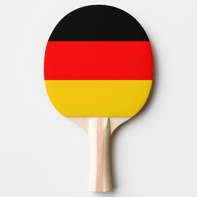 Germany Flag Ping Pong Paddle (Front)