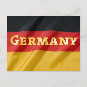 Germany Flag Postcard