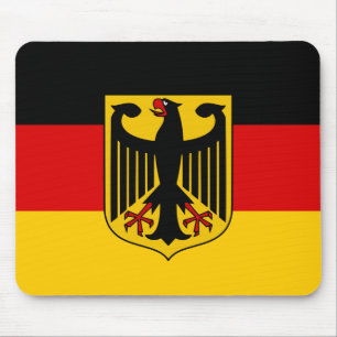 Germany flag quality mouse pad