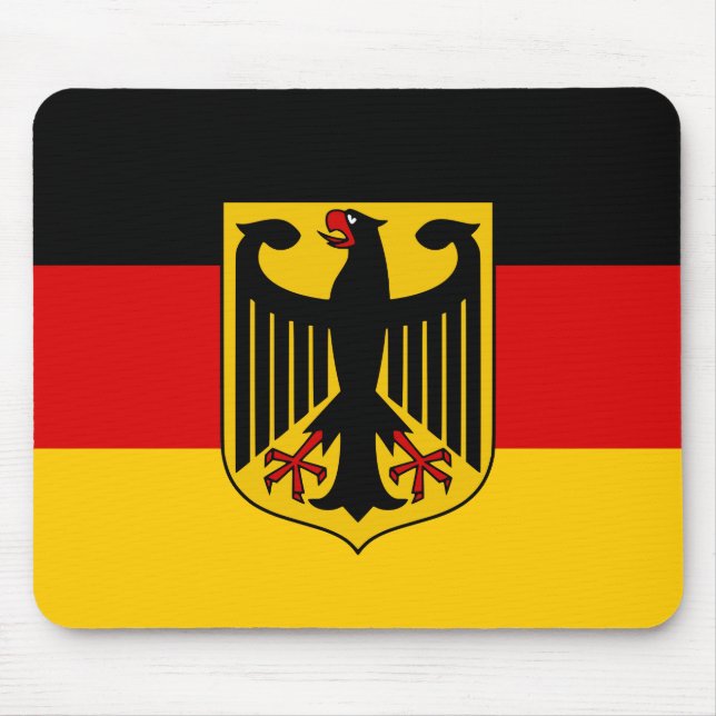 Germany flag quality mouse pad (Front)