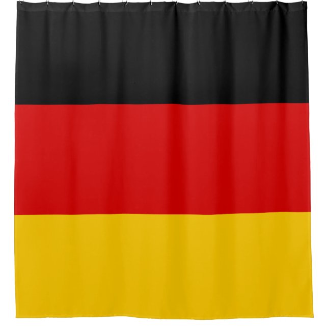 Germany flag shower curtain (Front)