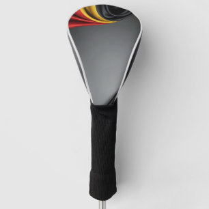 Germany flag silk texture golf head cover