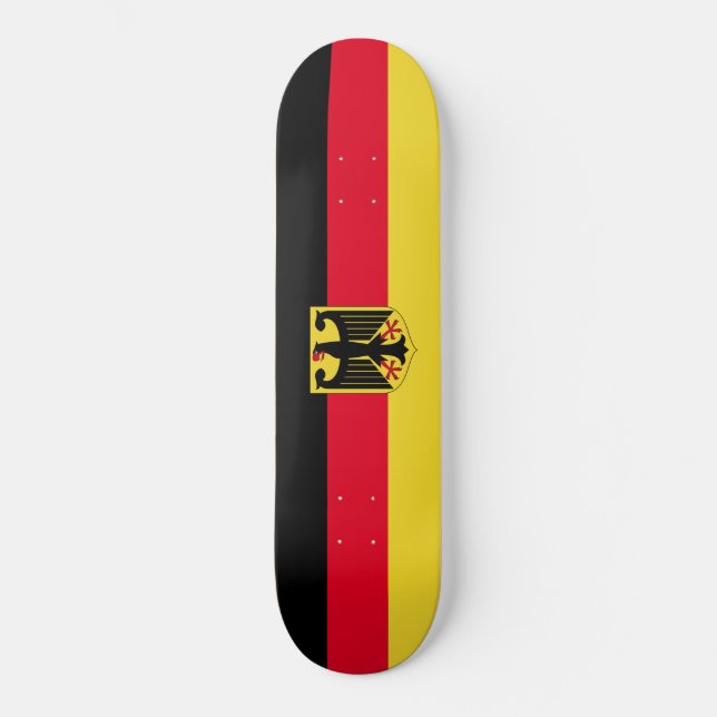 Germany Flag Skateboard (Front)