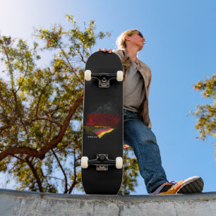Germany flag skateboard