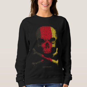 Germany Flag Skull Crossbones Sweatshirt