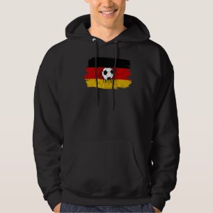 Germany Flag Soccer Football Germans Football Fan Hoodie