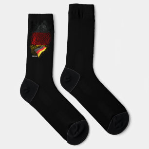 Germany flag socks
