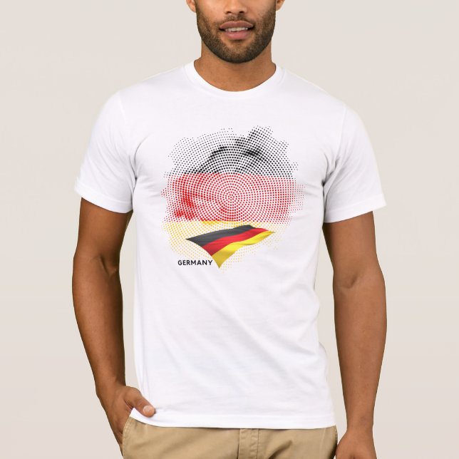 Germany flag T-Shirt (Front)