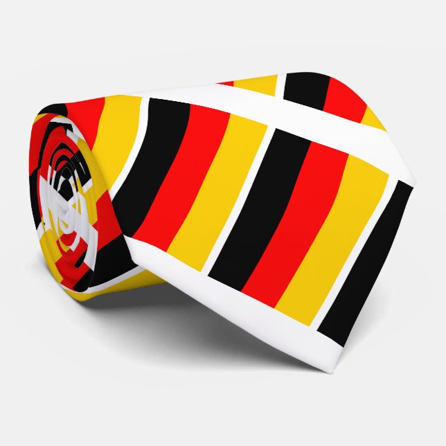 Germany Flag Tie (Rolled)