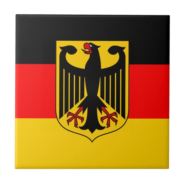 Germany Flag Tile (Front)