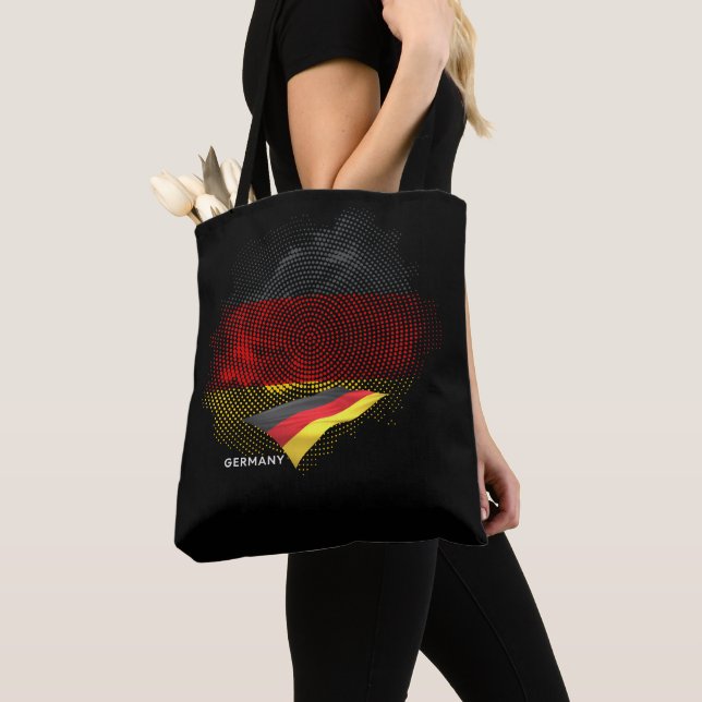 Germany flag tote bag (Close Up)