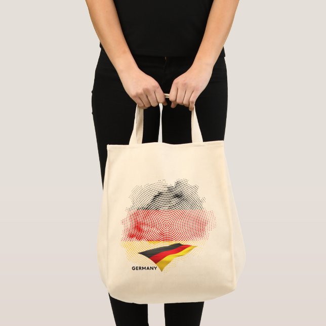 Germany flag tote bag (Front (Product))