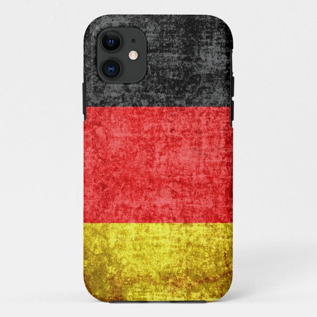 Germany Flag Vintage Case-Mate iPhone Case (Back)