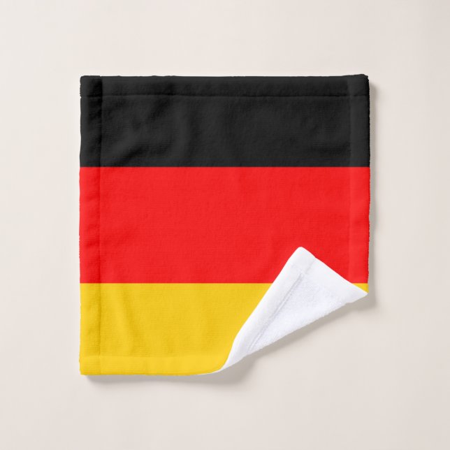 Germany flag  wash cloth (Wash Cloth)