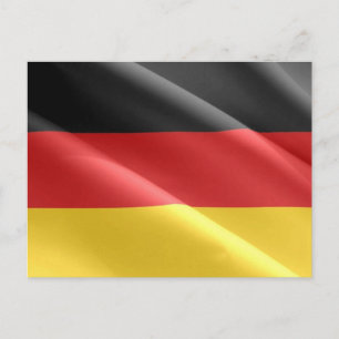 Germany - Flag Waving - Postcard