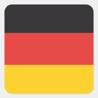 Germany Flag x20 stickers german square flag