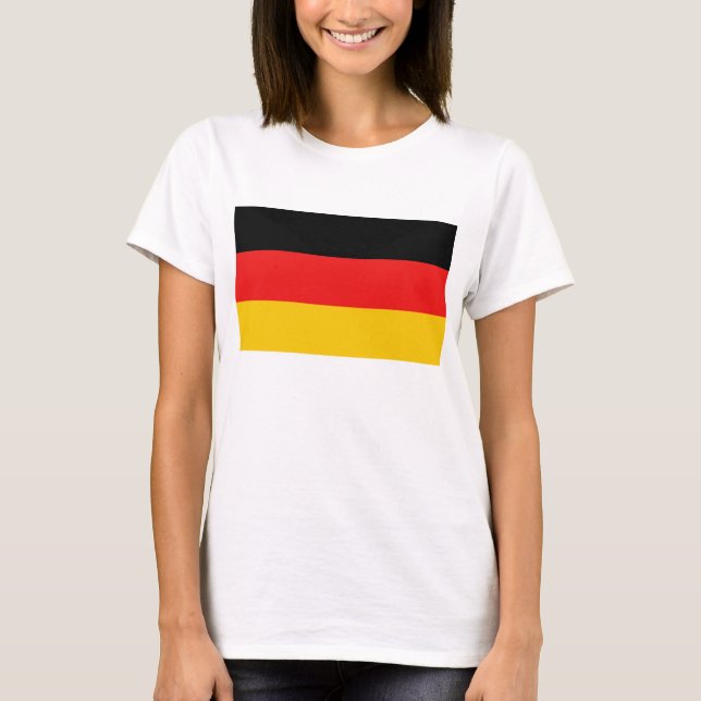Germany Flag x Map T-Shirt (Front)